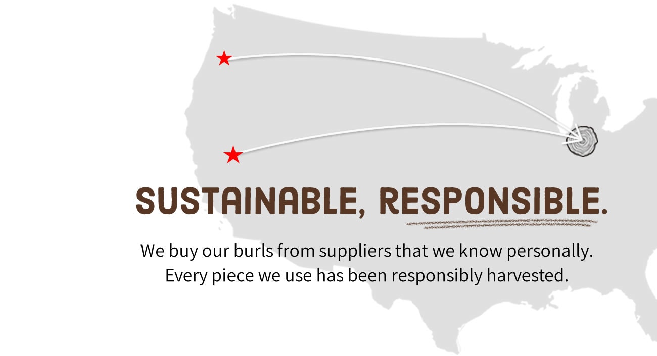 Burl Sourcing Info