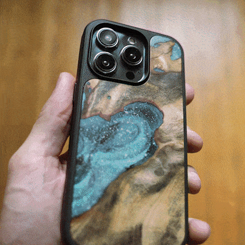 cosmos phone case glow in the dark example.gif