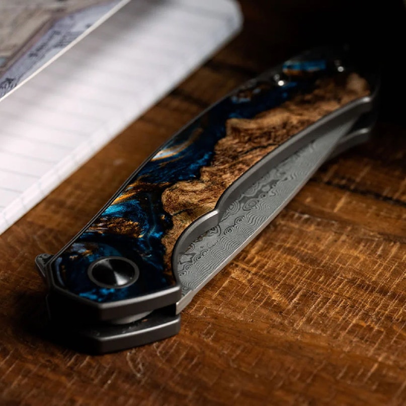 damascus pocket knife sq2