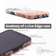 live edge phone case anatomy iphone